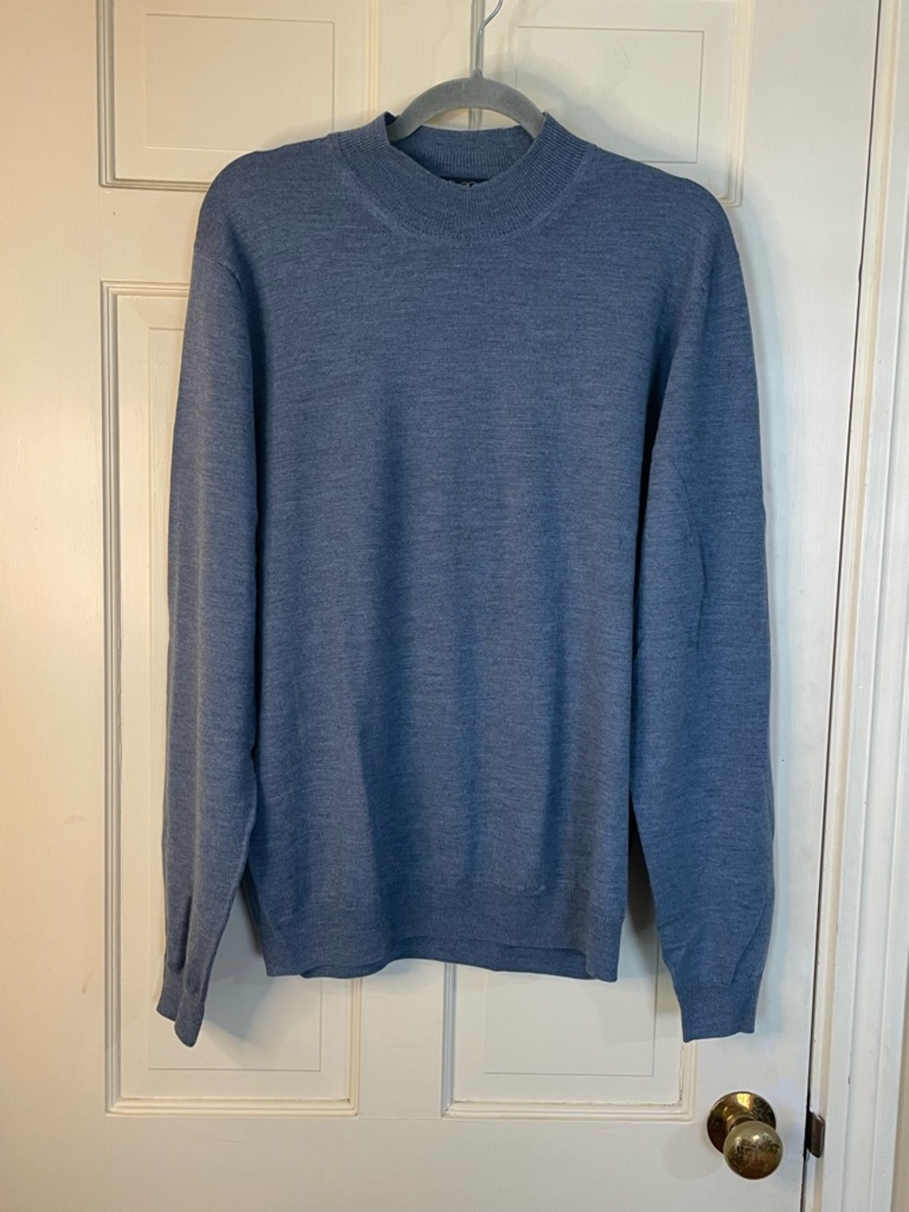 Brooks Brothers Sweater Mens L Extra Fine Italian Merino Wool Crewneck Pullover - Picture 6 of 7